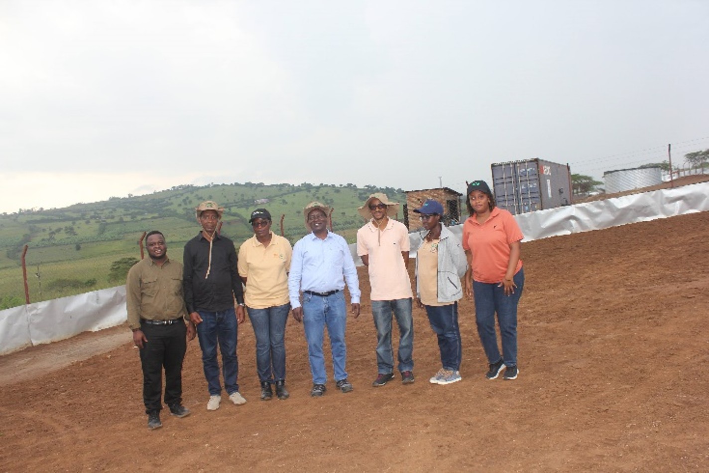 Technical Team at Nyagatare maize CFT